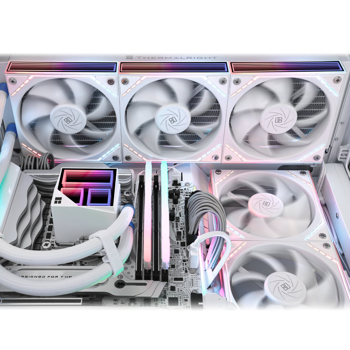 Thermalright Frozen Infinity 360 AIO Liquid CPU Cooler - White TL-M12（OEM Packaging）