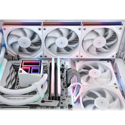 Thermalright Frozen Infinity 360 AIO Liquid CPU Cooler - White TL-M12（OEM Packaging）
