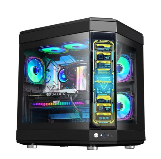 Coolman Fish tank with screen Infinite Mid Tower Case (No fan)