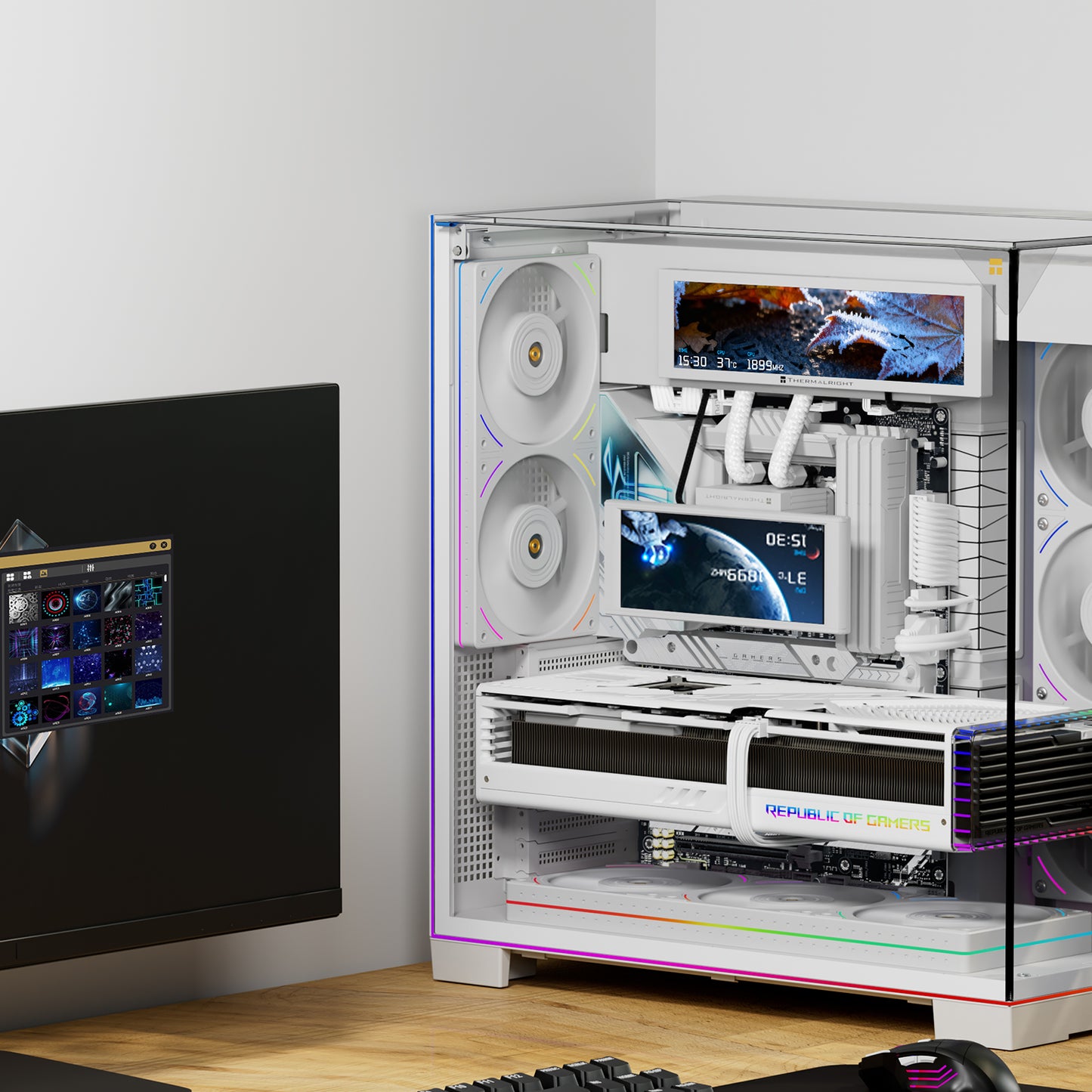 Thermalright Trofeo Vision 9.16 LCD White