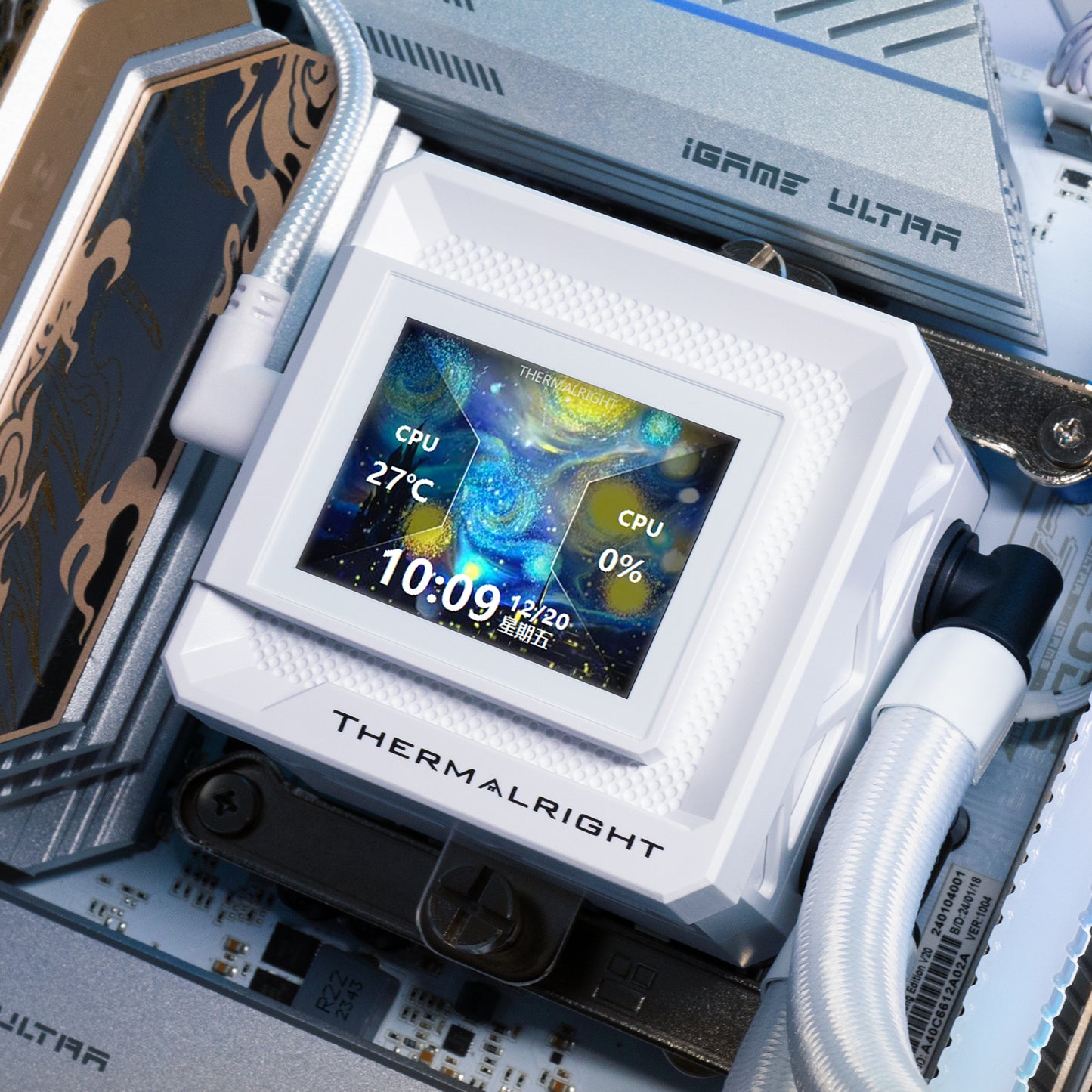 Frozen Warframe 360 SE ARGB WHITE V2