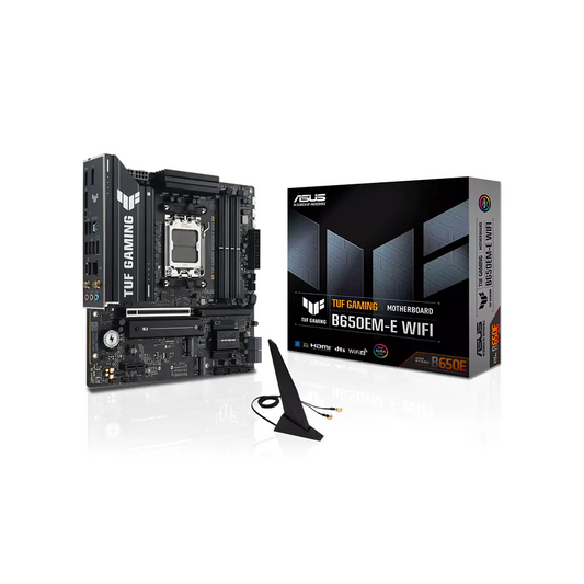 ASUS TUF GAMING B650EM-E WIFI AM5 DDR5 Micro-ATX Motherboard