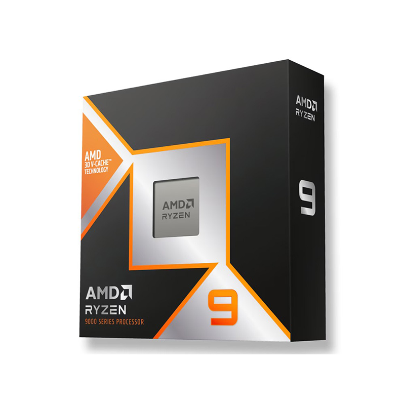 AMD Ryzen 9 9950X3D CPU Processor – 16 Core 32 Thread AM5 3D V-Cache (OEM / Tray, No Box) – 3 Year Warranty