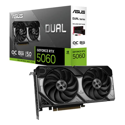 Asus Dual GeForce RTX 5060 8GB OC Graphics Card