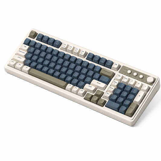 Aula S99 Gaming Keyboard, Wireless Computer Keyboards, Tri-Mode Bluetooth/2.4GHz/USB-C