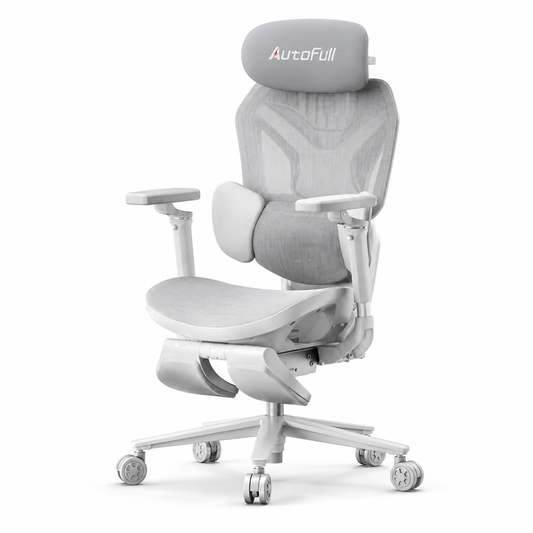 AutoFull G7 Ergonomic Chair White Elite Edition (AFG701WLSA)
