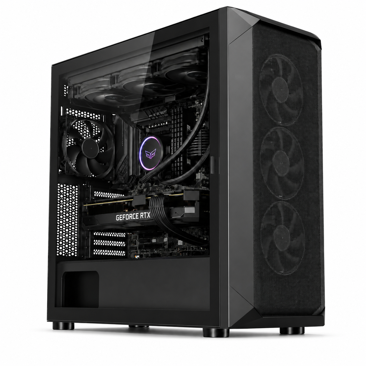 WJ 360 Atx Airflow case - Black
