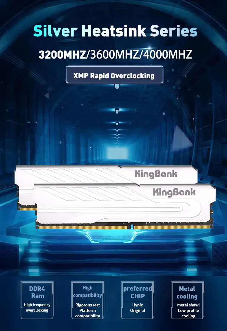 Kingbank KJXS 16GB 3200MHz CL16  DDR4 (1x16gb)