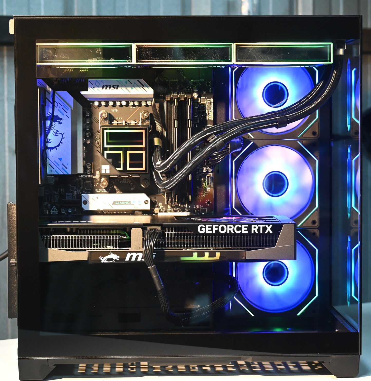 RYZEN 7 9800x3d | RTX 5070 |360 Liquid Cooled RGB Gaming PC