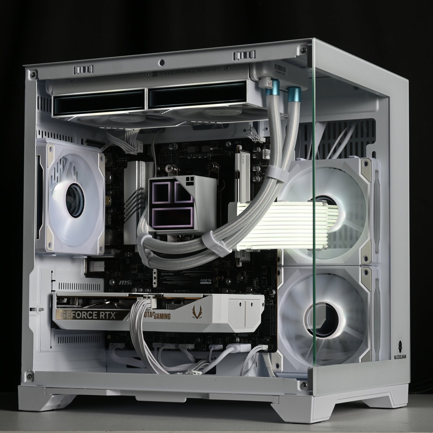 RYZEN 5 7500F | RTX 5060 | Liquid Cooled White Rgb Gaming Pc