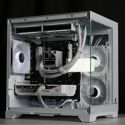 RYZEN 5 7500F | RTX 5060 | Liquid Cooled White Rgb Gaming Pc