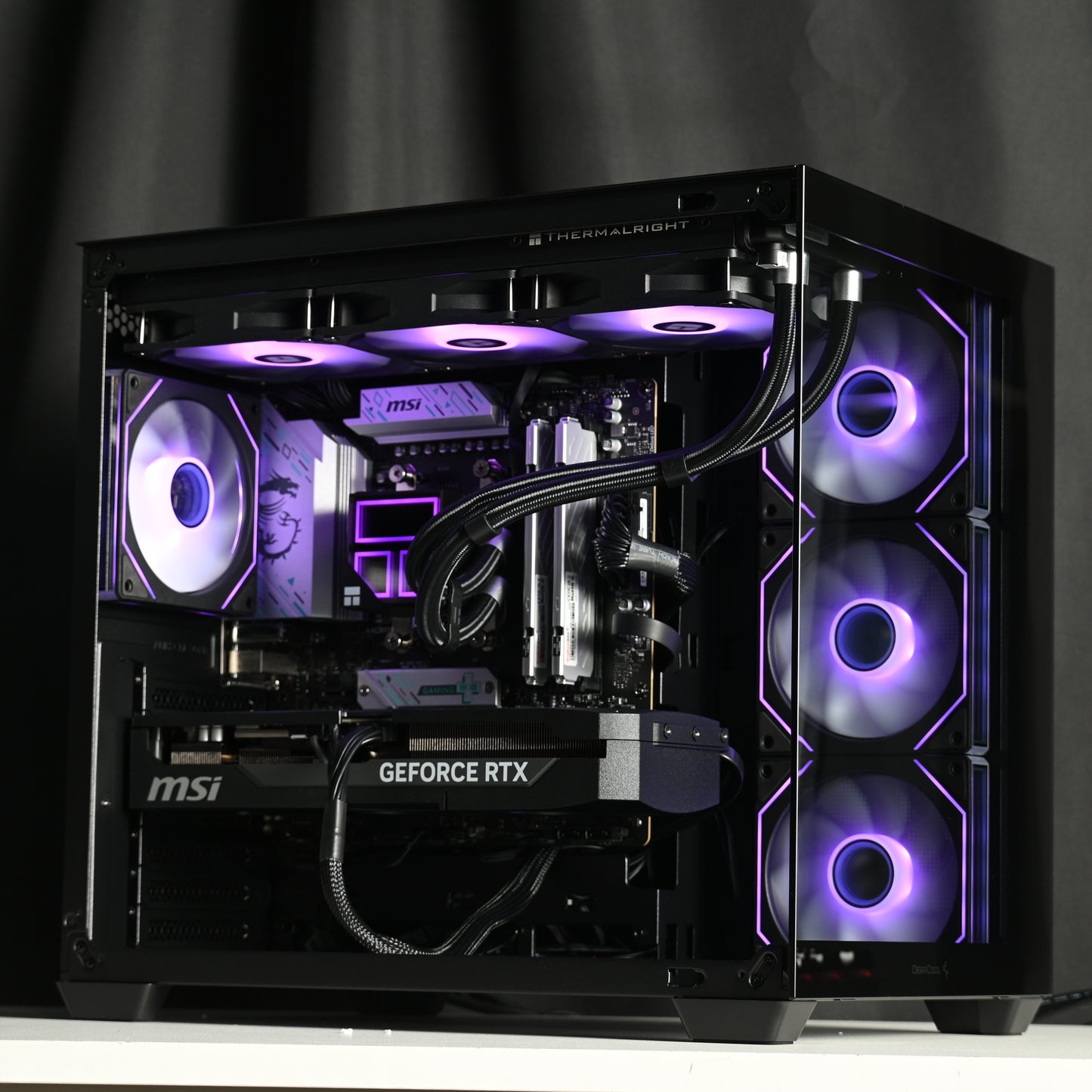 RYZEN 7 9800x3d | RTX 5080 | High-End Liquid Cooled RGB Gaming Pc