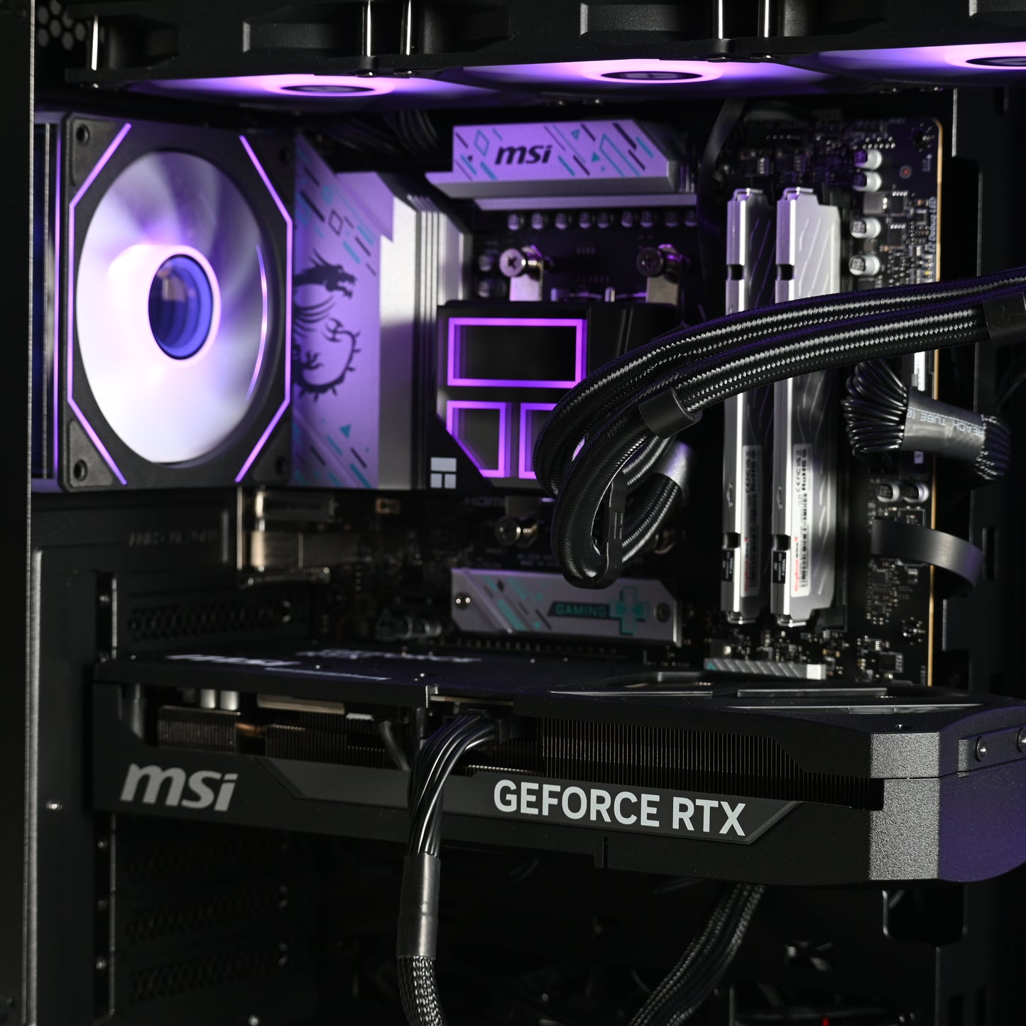 RYZEN 7 9800x3d | RTX 5080 | High-End Liquid Cooled RGB Gaming Pc