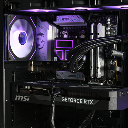 RYZEN 7 9800x3d | RTX 5080 | High-End Liquid Cooled RGB Gaming Pc