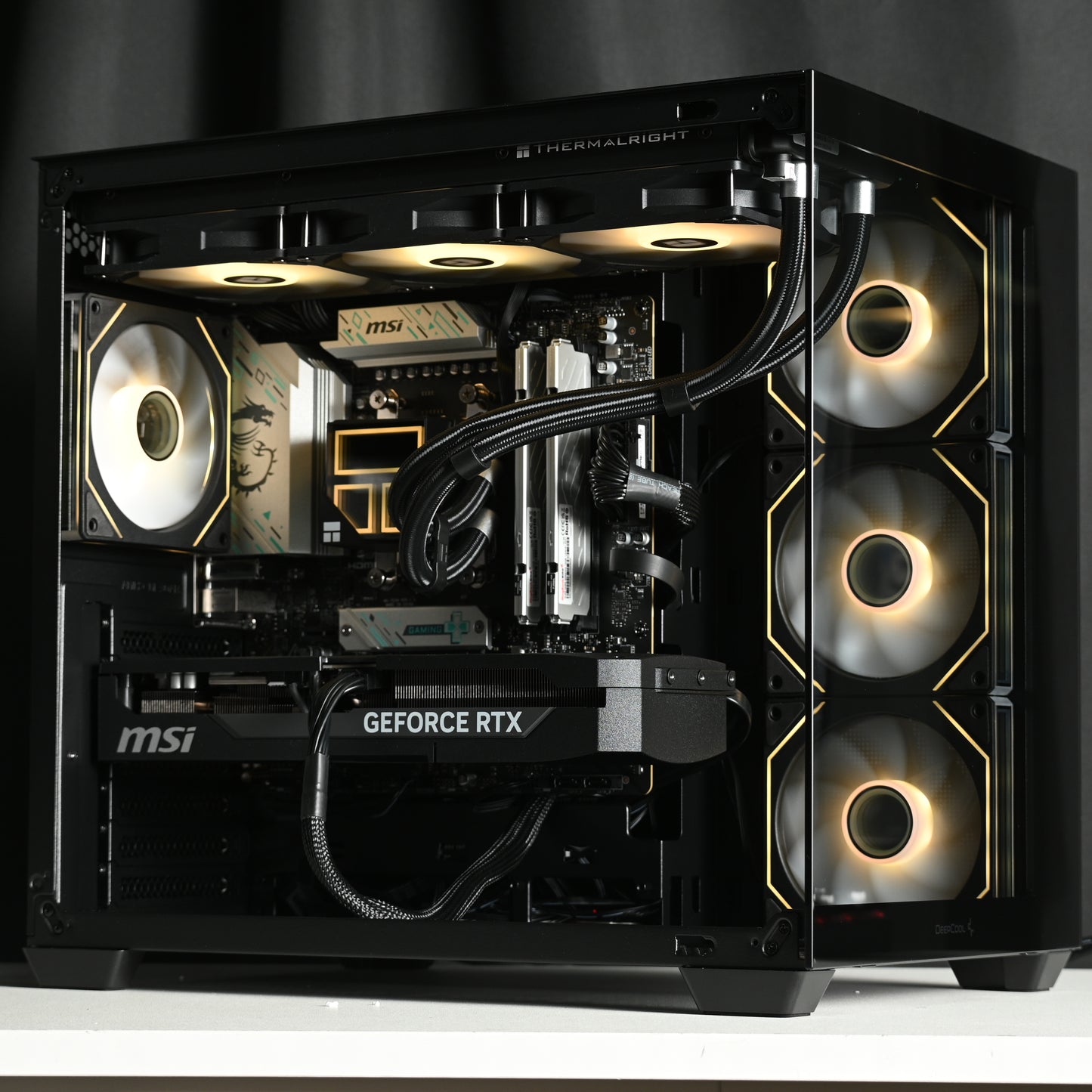 RYZEN 7 9800x3d | RTX 5080 | High-End Liquid Cooled RGB Gaming Pc