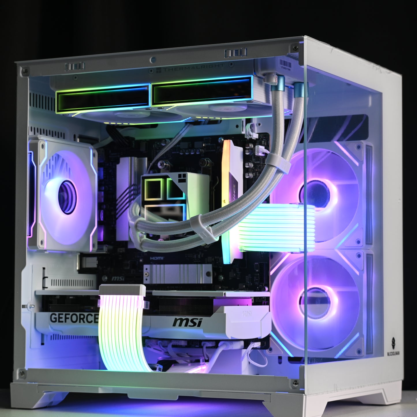RYZEN 5 7500F | RTX 5070 | Liquid Cooled White RGB Gaming Pc