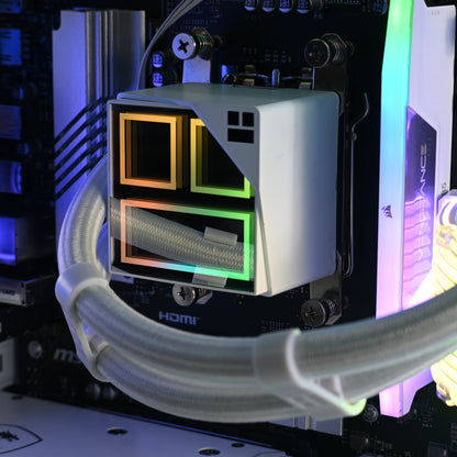 RYZEN 5 7500F | RTX 5070 | Liquid Cooled White RGB Gaming Pc
