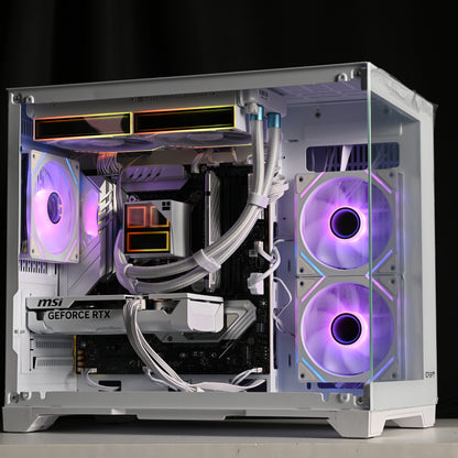 INTEL i5 14600KF | RTX 5060 | White RGB Liquid Cooled Gaming Pc
