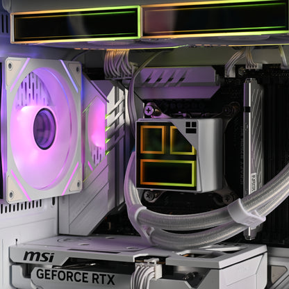 INTEL i5 14600KF | RTX 5060 | White RGB Liquid Cooled Gaming Pc