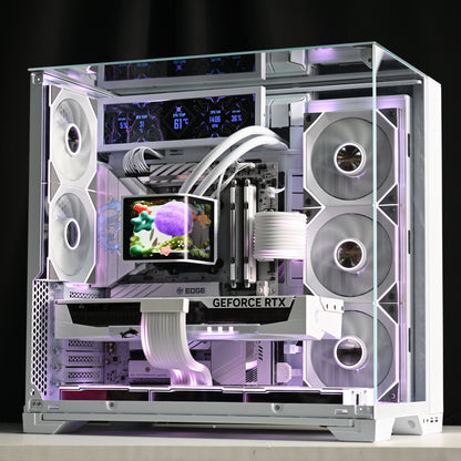 RYZEN 5 9600x | RTX 5070 | Liquid Cooled White Gaming PC