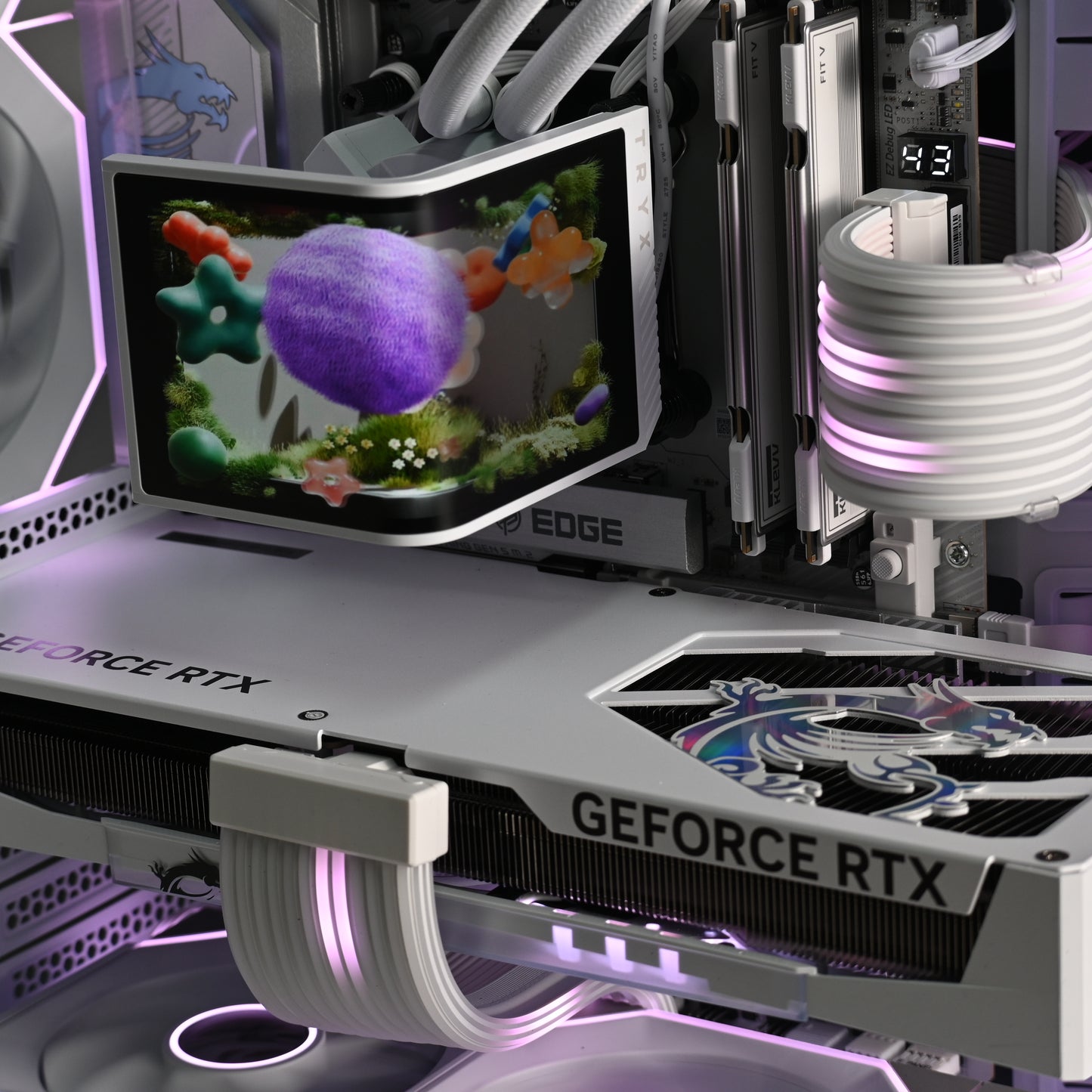 RYZEN 5 9600x | RTX 5070 | Liquid Cooled White Gaming PC