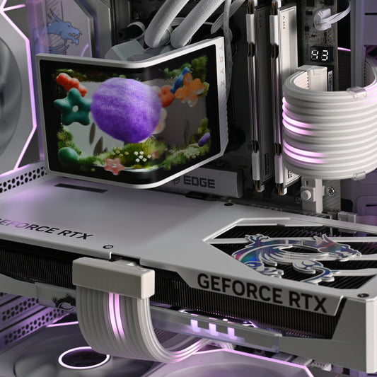 RYZEN 5 9600x | RTX 5070 | Liquid Cooled White Gaming PC