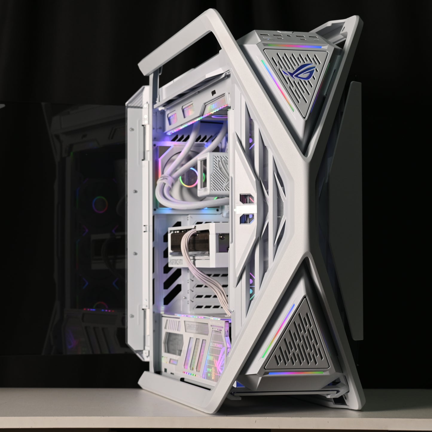 ROG Hyperion & ROG Astral RTX 5080 | Ryzen 7 9800X3D | Ultimate White Gaming Pc