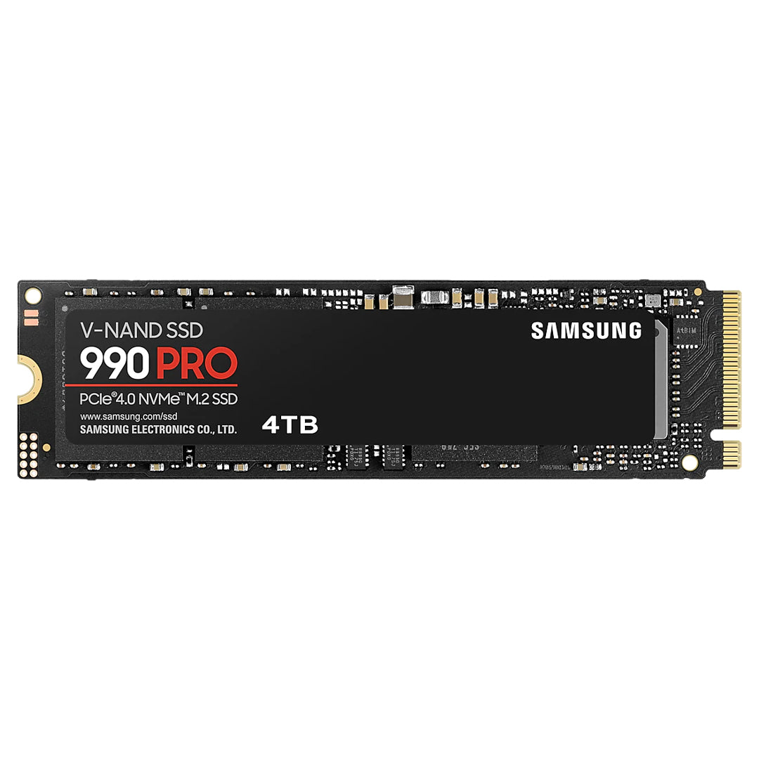 Samsung 990 Pro 4TB PCIe 4.0 M.2 2280 NVMe SSD
