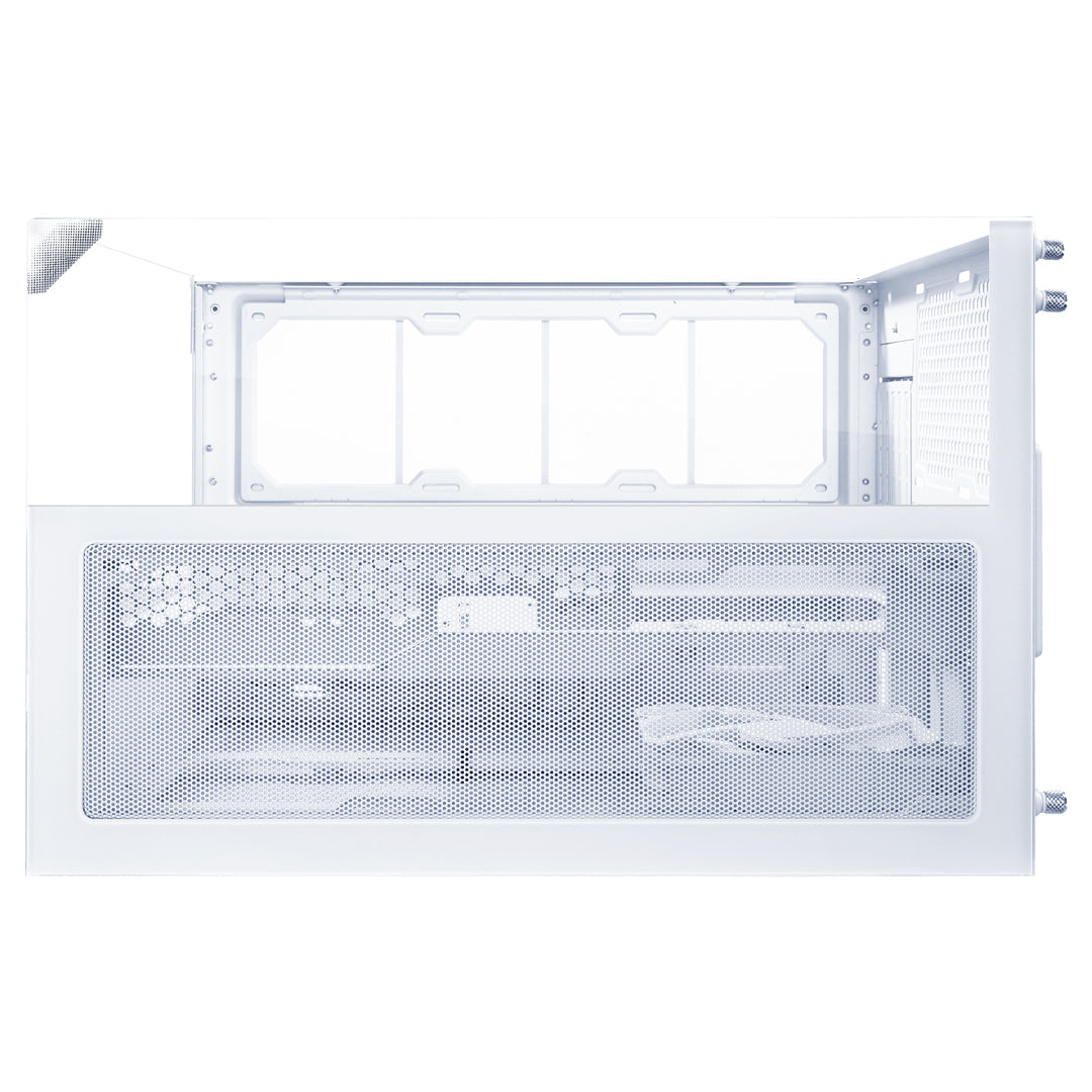 Lian Li O11 Vision-M Micro ATX Case - White