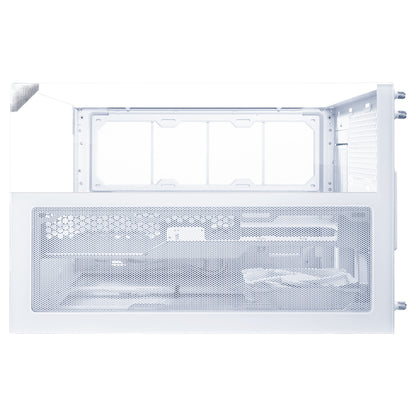 Lian Li O11 Vision-M Micro ATX Case - White