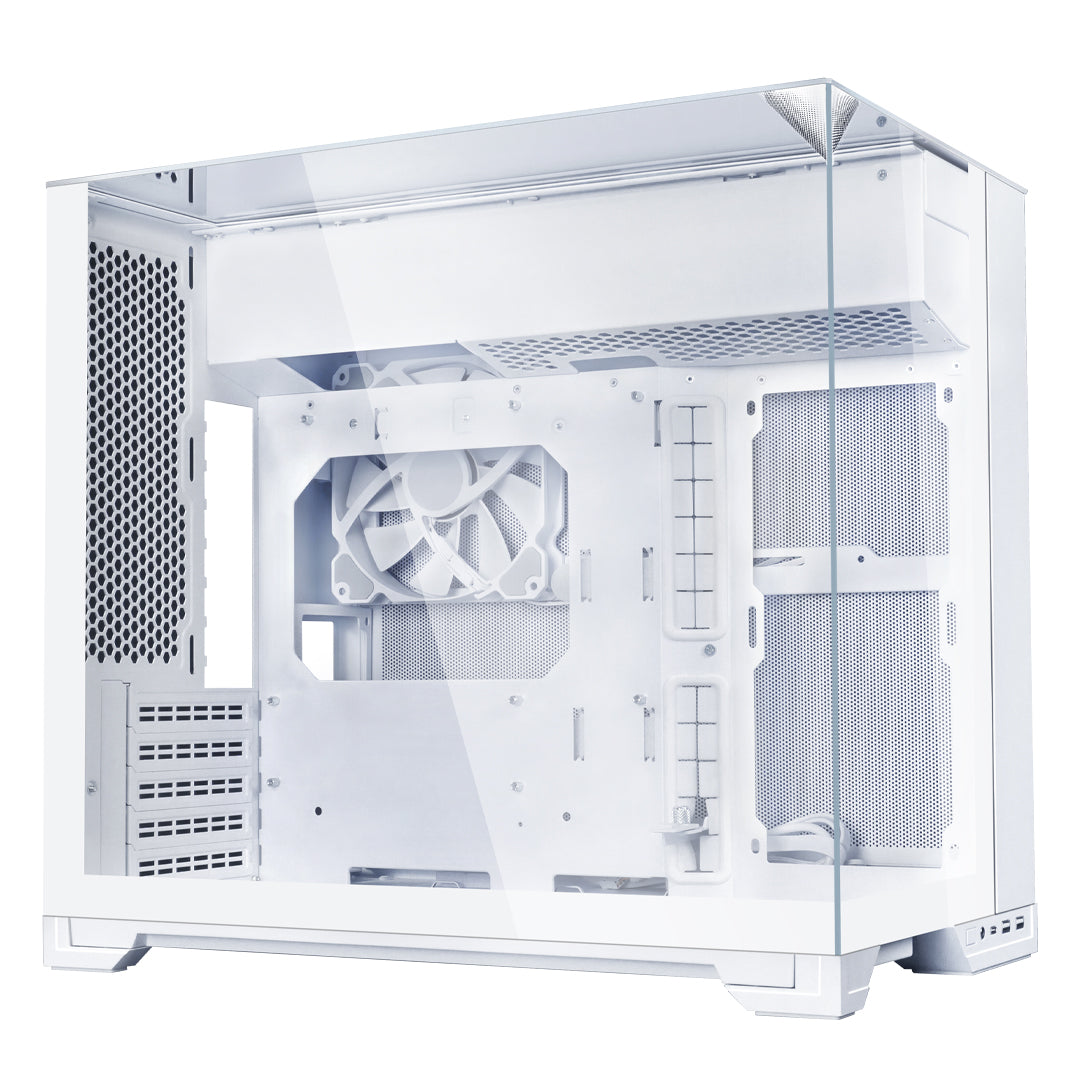 Lian Li O11 Vision-M Micro ATX Case - White