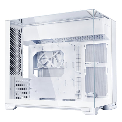 Lian Li O11 Vision-M Micro ATX Case - White
