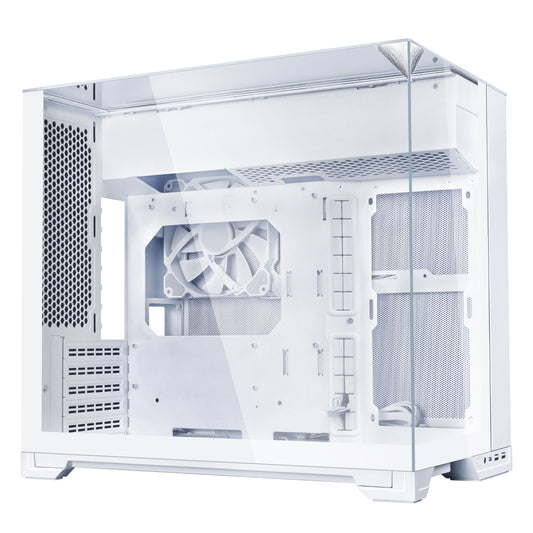 Lian Li O11 Vision-M Micro ATX Case - White