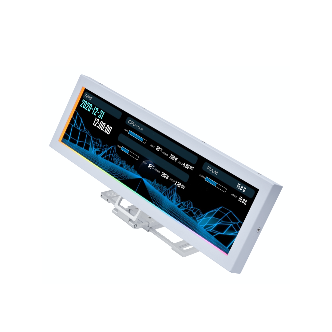 Lian Li 8.8 Inch White Universal Screen