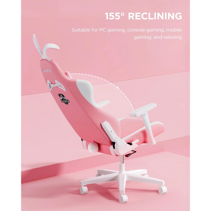 AutoFull C2 Pink Bunny Gaming Chair Cute Kawaii Gamer Chair