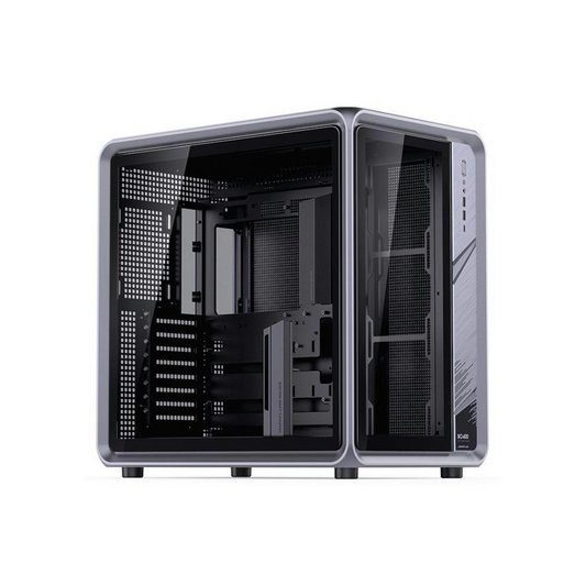 Jonsplus BO400 Mid Tower Dual-Chamber Aluminium Frame Case (Grey)
