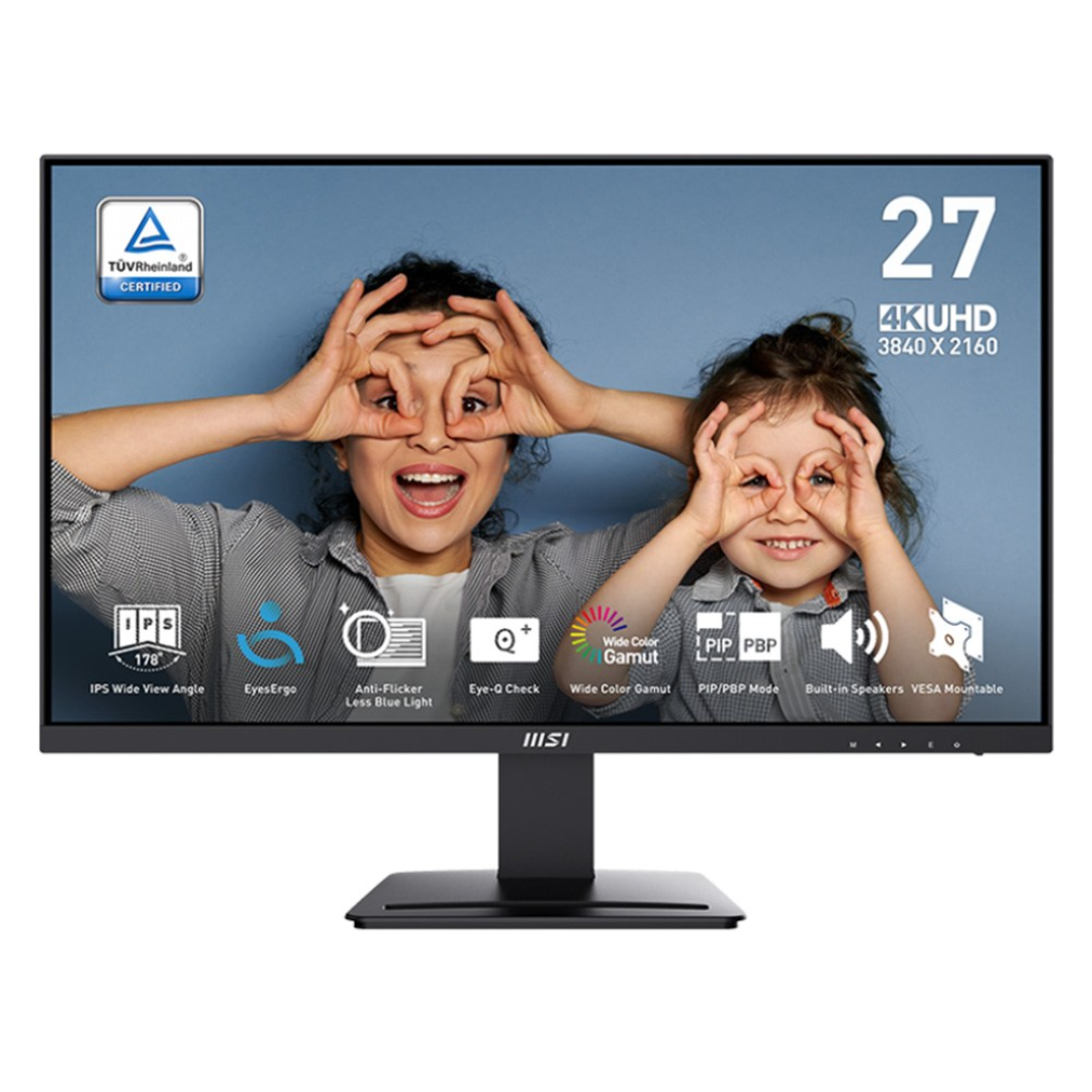 MSI PRO MP273U 27inch 4K UHD IPS Business Monitor