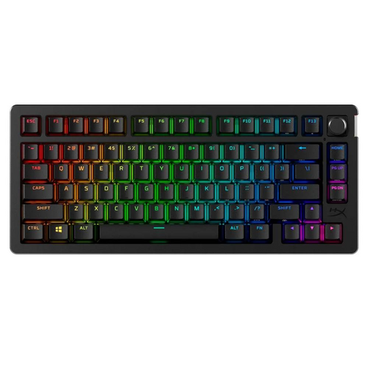 HyperX Alloy Rise 75 Tri-mode Linear Switch Wireless Gaming Keyboard