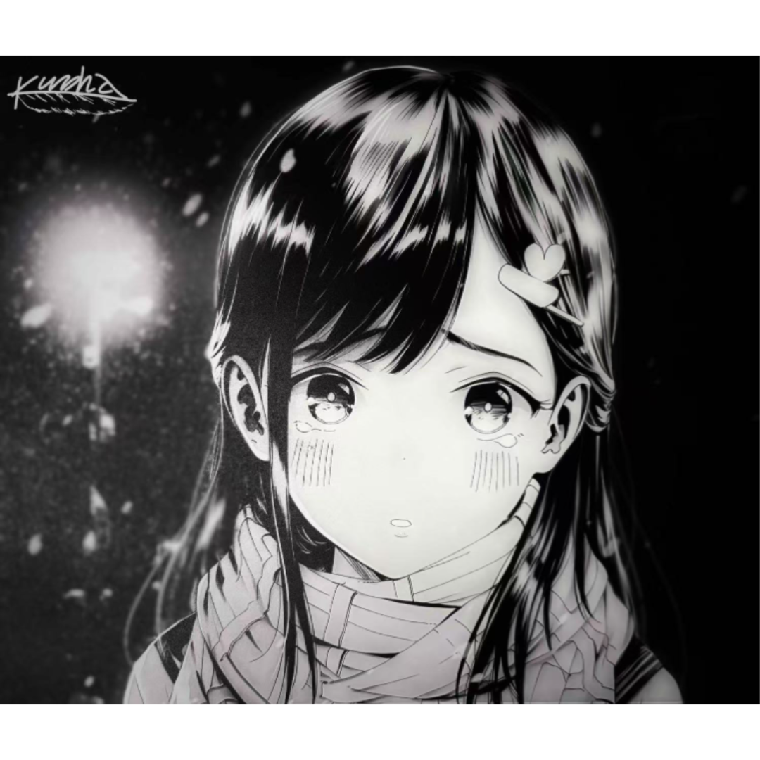 Kuroha Capture Glass Mousepad