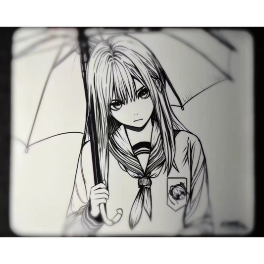 Kuroha Nothing to Say V2 Gaming Mousepad-Draft