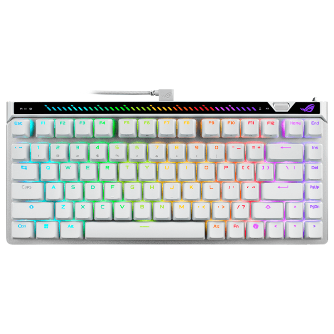 ASUS ROG Falchion Ace 75 HE Gaming Keyboard - White
