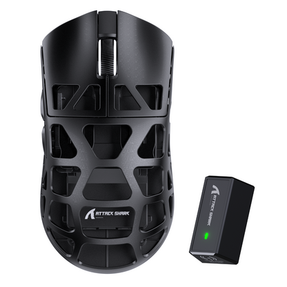 ATTACK SHARK R3 Magnesium Alloy Gaming Mouse 8K - Black