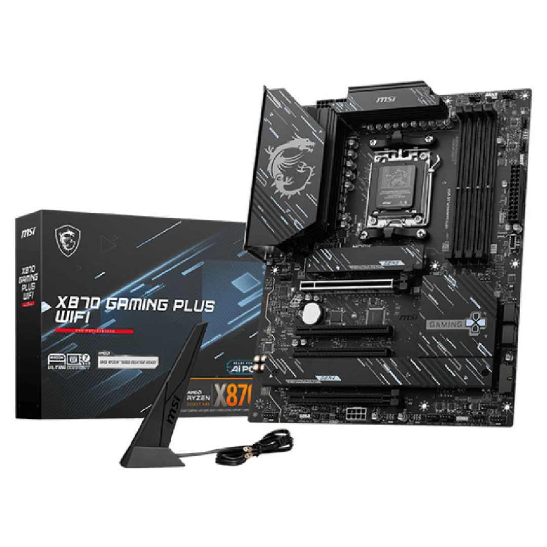 MSI X870 GAMING PLUS WIFI AM5 DDR5 ATX Motherboard