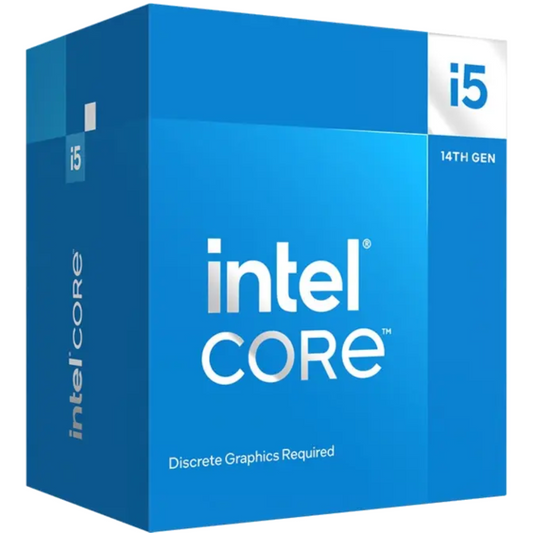 Intel Core i5-14400F 14th Gen CPU Processor – 10 Core 16 Threads LGA1700 (OEM / Tray, No Box) – 3 Year Warranty