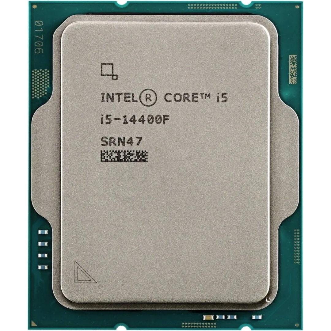 Intel Core i5-14400F 14th Gen CPU Processor – 10 Core 16 Threads LGA1700 (OEM / Tray, No Box) – 3 Year Warranty