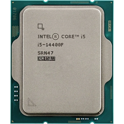 Intel Core i5-14400F 14th Gen CPU Processor – 10 Core 16 Threads LGA1700 (OEM / Tray, No Box) – 3 Year Warranty