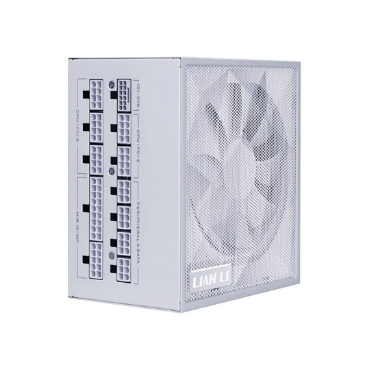 Lian Li SX1000P 1000W 80+ Platinum Fully Modular ATX 3.1 Power Supply - White