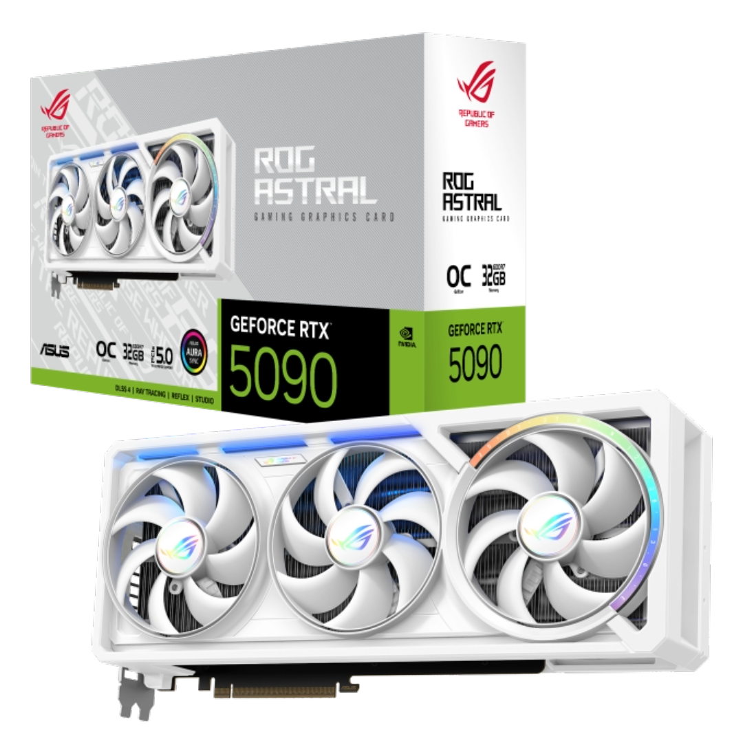 ASUS ROG Astral GeForce RTX 5090 32GB GDDR7 WHITE OC Edition