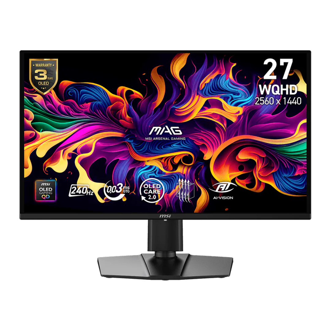 MSI MAG 274QP QD-OLED X24 26.5inch 240Hz QHD QD-OLED Gaming Monitor