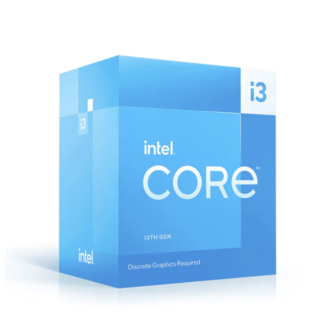Intel Core i3-13100F CPU Processor – 13th Gen 4 Core 4.5GHz LGA1700 (OEM / Tray, No Box) – 3 Year Warranty